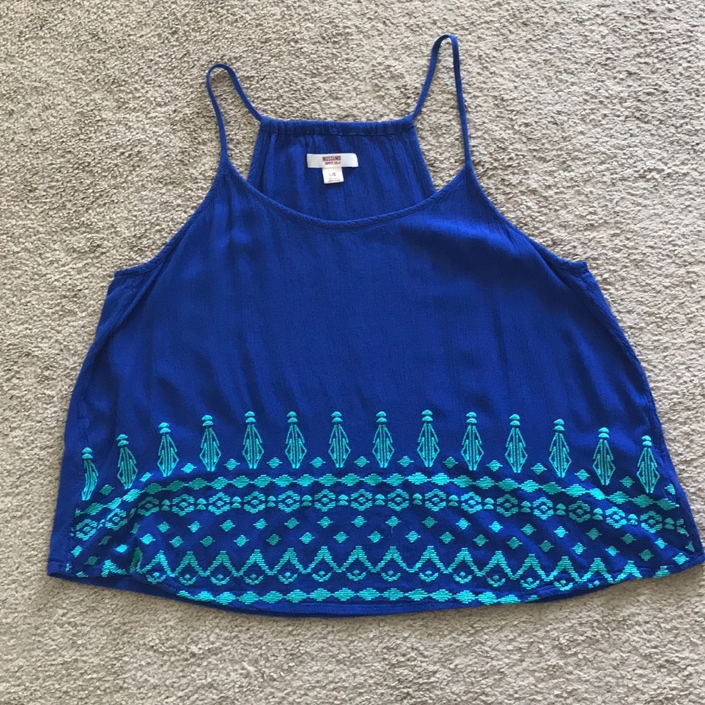 Mossimo flowy gauze tank